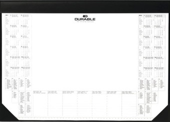 Бювар Durable с планингом 729101 (черный)