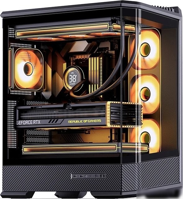 Корпус Jonsbo D400 (черный)