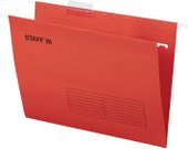 Папка подвесная Staff 270931 (10 шт, красный)