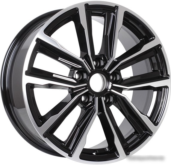 Литые диски K&K Лацио 17x7.5" 5x110мм DIA 67.1мм ET 38мм Алмаз черный Литые диски K&K Лацио 17x7.5" 5x110мм DIA 67.1мм ET 38мм Алмаз черный