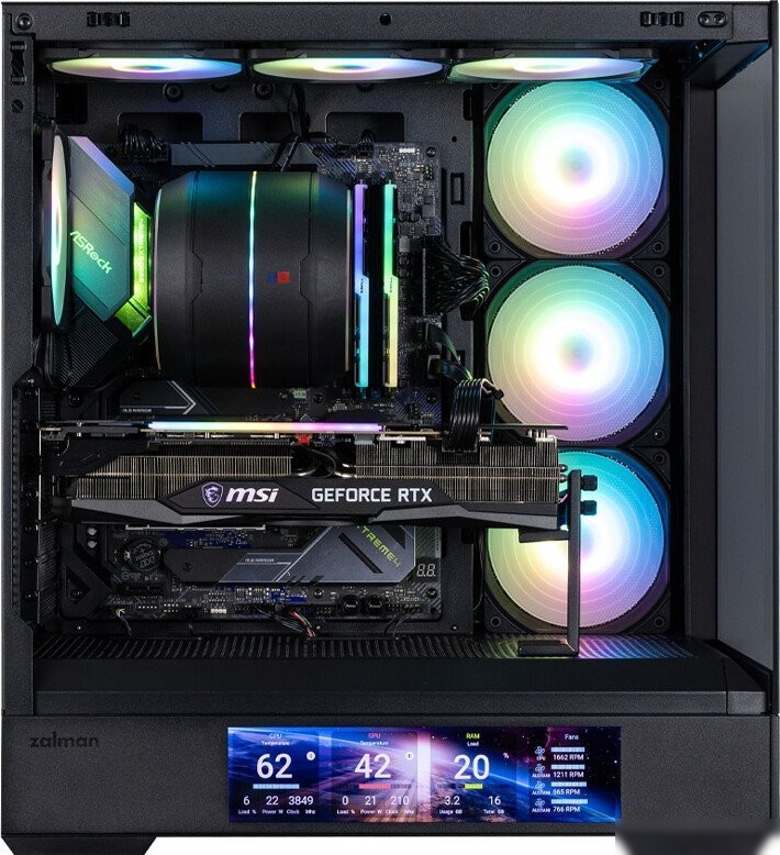 Корпус Zalman P40 DS (черный)