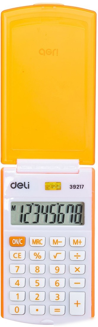 Калькулятор Deli E39217/OR