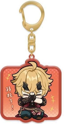 Брелок miHoYo Chibi Expressions Character. Thoma GEN237