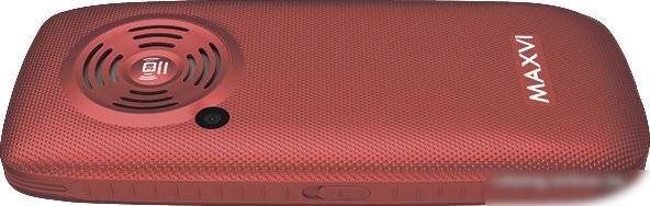 Кнопочный телефон Maxvi B32 (красный)