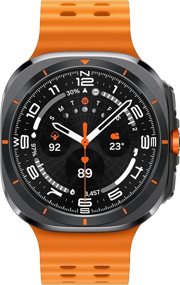 Умные часы Samsung Galaxy Watch Ultra 2025 47 мм LTE (черный титан)