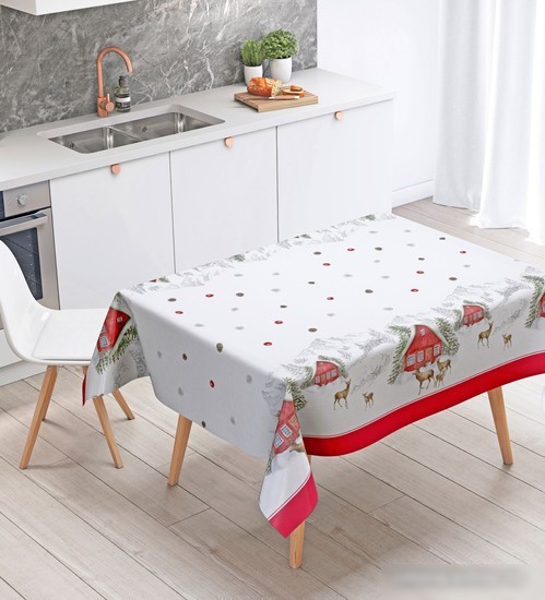 Скатерть Samsara Home Домик в лесу 145СК-5