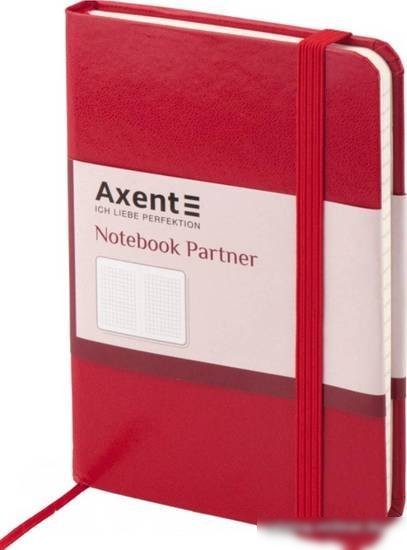 Блокнот Axent Partner А6 8301-03 (96 л, красный)