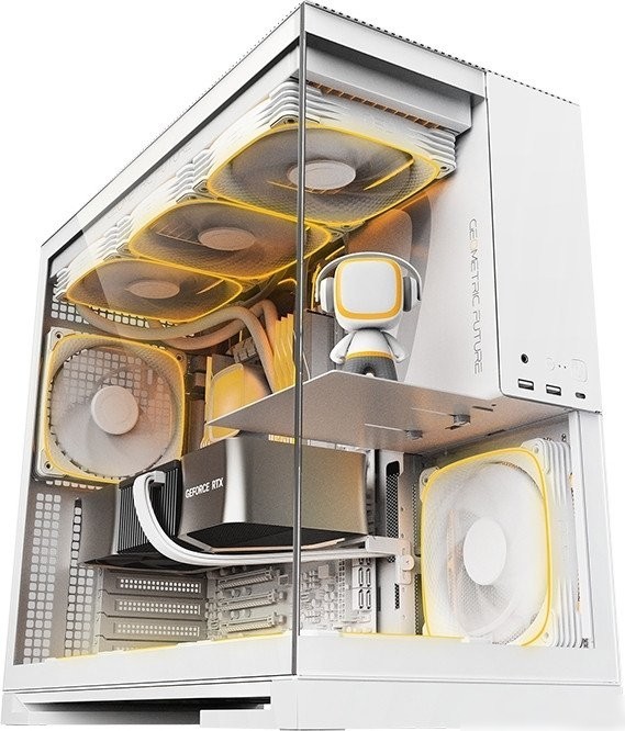 Корпус Geometric Future Model 5 5FAN (белый)