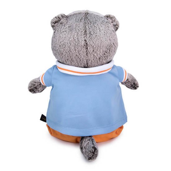 Классическая игрушка BUDI BASA Collection Басик в голубом поло Ks22-210 (22 см)