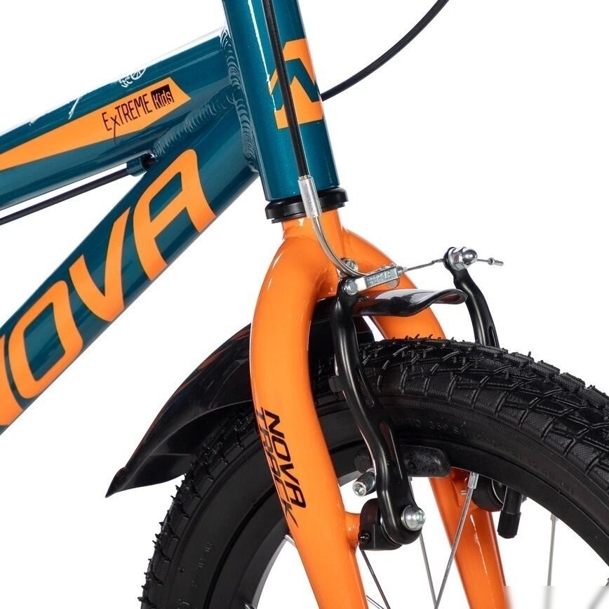 Детский велосипед Novatrack Extreme 16 2025 167AEXTREMEV.TQ5 (бирюзовый, разобранный)