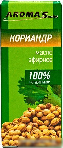 Aroma Saules Эфирное масло Кориандр 10 мл