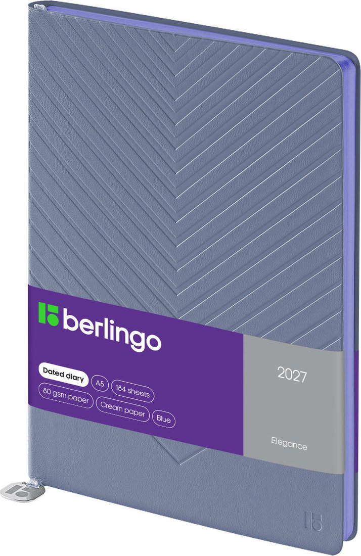 Ежедневник Berlingo Elegance 2027г DD7_F0017 (184л, синий)