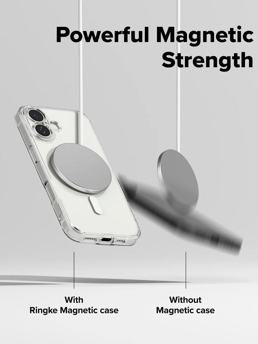 Чехол для телефона Ringke Fusion Magnetic для iPhone 17 Clear