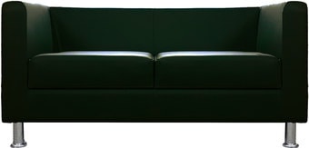Софа Brioli Билли двухместный (экокожа, L15 зеленый)