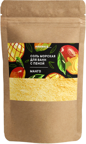 Aroma Saules Соль для ванны Манго 1.2 кг