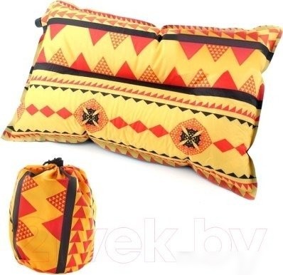 Подушка туристическая Mio Tesoro TBD0371514901B (2 шт, оранжевые полосы)