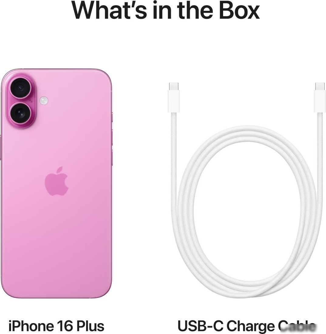 Телефон Apple iPhone 16 Plus 512GB (розовый)