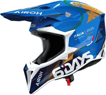 Мотошлем Airoh WRAAAP 6Days Italy 2025 WRASDIT25-S (S, глянец)