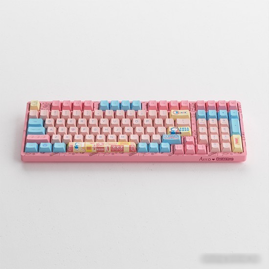 Клавиатура Akko 3098B Doraemon Macaron (Akko CS Jelly Blue)