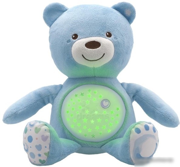 Музыкальная игрушка Chicco Мишка (голубой)