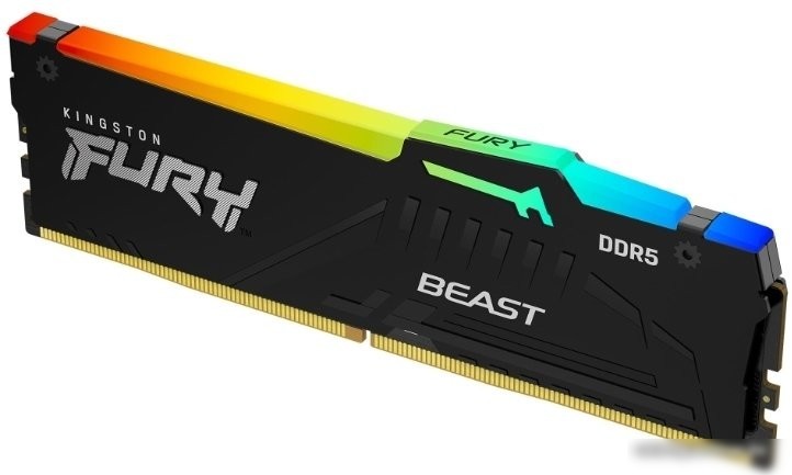 Оперативная память Kingston FURY Beast RGB 64ГБ DDR5 5600 МГц KF556C40BBA-64