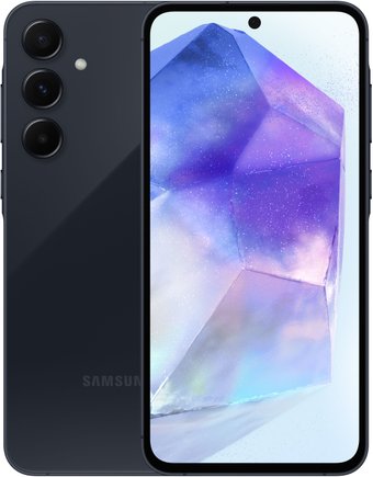Телефон Samsung Galaxy A55 SM-A556E 8GB/128GB (темно-синий)