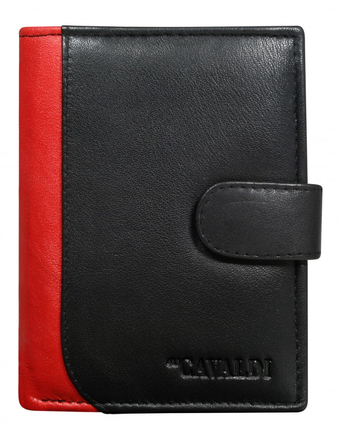 Кошелек Cedar Cavaldi N4L-SPN (черный/красный)