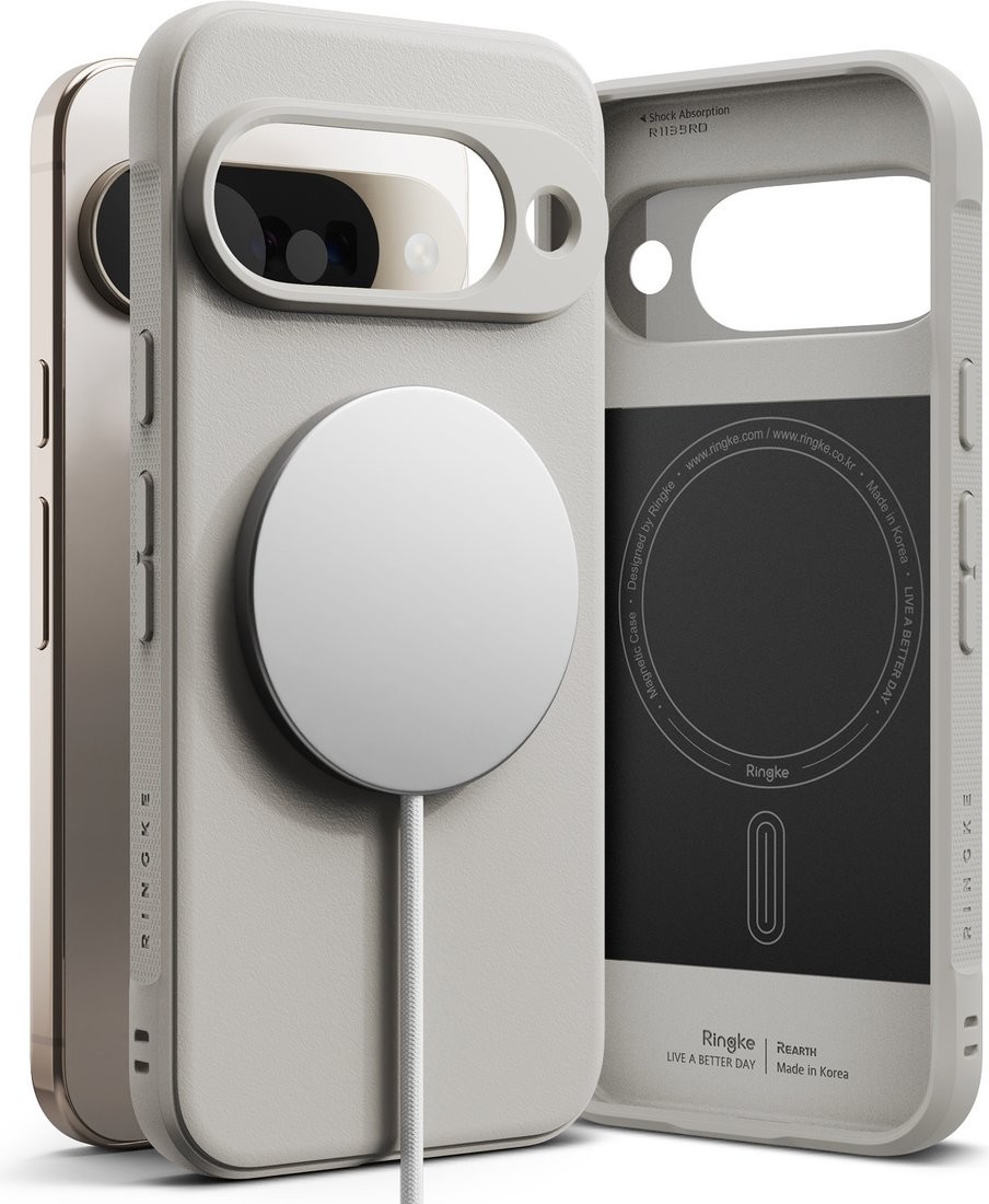 Чехол для телефона Ringke Onyx Magnetic для Pixel 10 (Warm Gray)