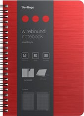 Berlingo Steel&Style A5+ WNt_A5003 (80л, красный)