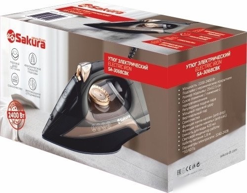 Утюг Sakura SA-3068CBK
