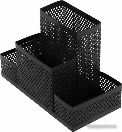 Органайзер настольный BRAUBERG Germanium 237982 (черный)