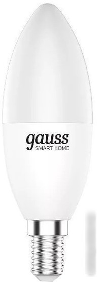 Светодиодная лампочка Gauss Smart Home E14 5 Вт 2700-6500K 1190112