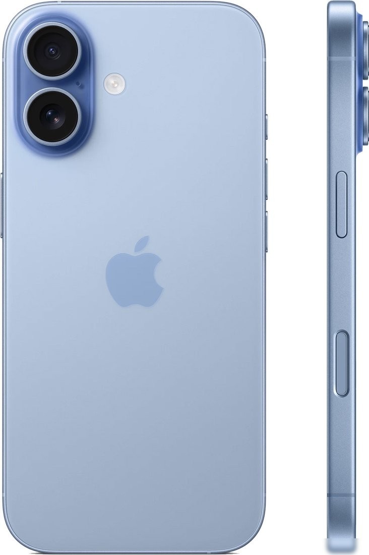 Телефон Apple iPhone 17 Dual eSIM 256GB (голубой)