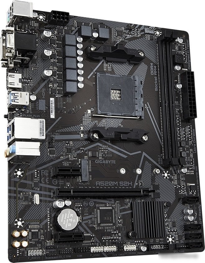 Материнская плата Gigabyte A520M S2H (rev. 1.0)