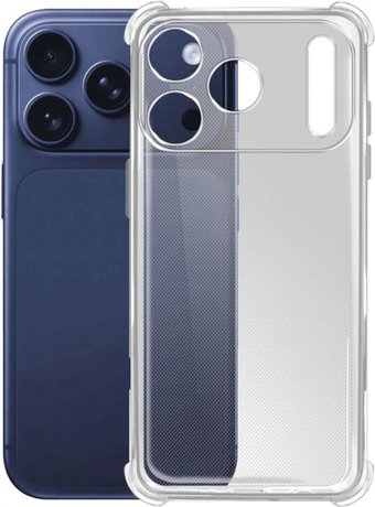 Чехол для телефона BoraSCO Apple iPhone 17 Pro Max 75813 (прозрачный)