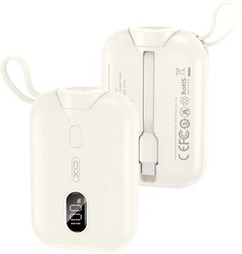 Внешний аккумулятор XO PR260 10000mAh (бежевый)
