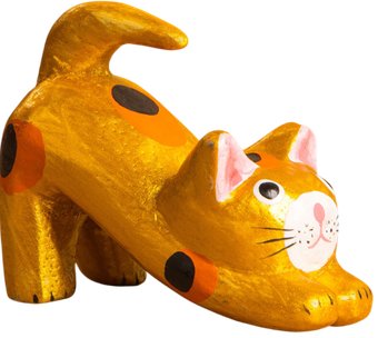 Статуэтка Sima-Land Потягивающийся Кот 10465203
