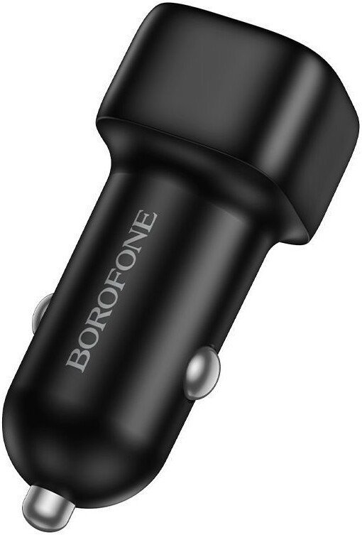 Автомобильное зарядное Borofone BZ34B (черный)