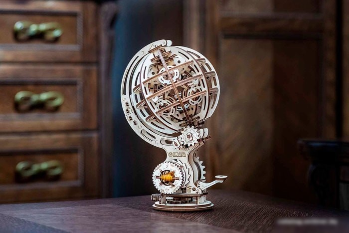 Сборная модель Eco-Wood-Art Кинетический глобус