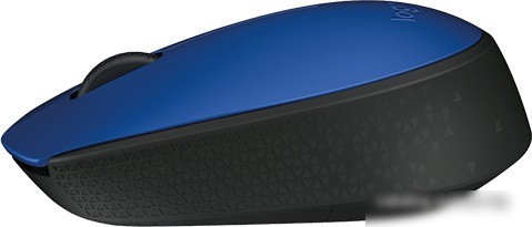 Мышь Logitech M171 Wireless Mouse синий/черный [910-004640]