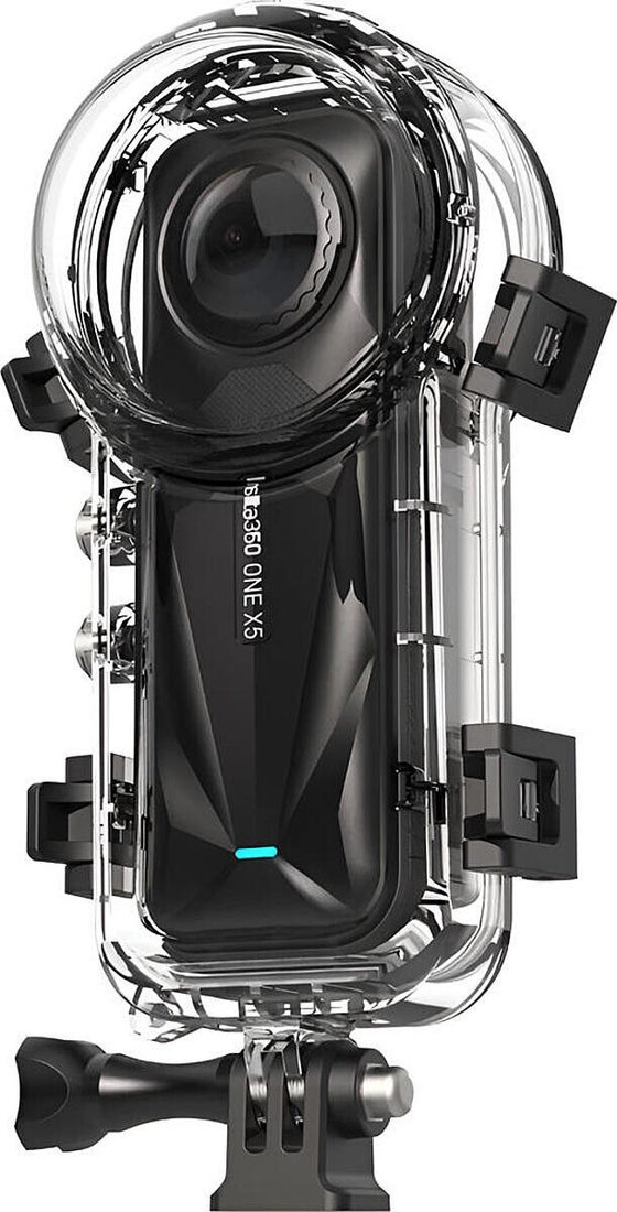 Водонепроницаемый бокс Zarrumi WPL-X5 для Insta360 X5 (прозрачный)