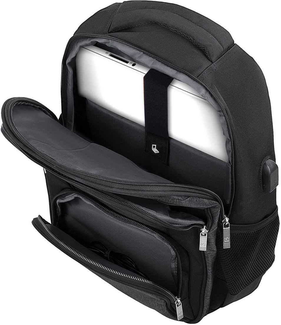Городской рюкзак BRAUBERG Urban 270751 (серый/черный)