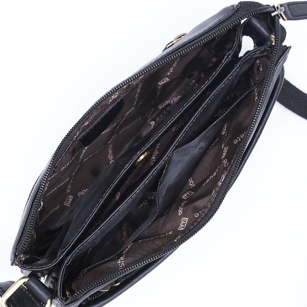 Женская сумка Poshete 827-3769-BLK (черный)