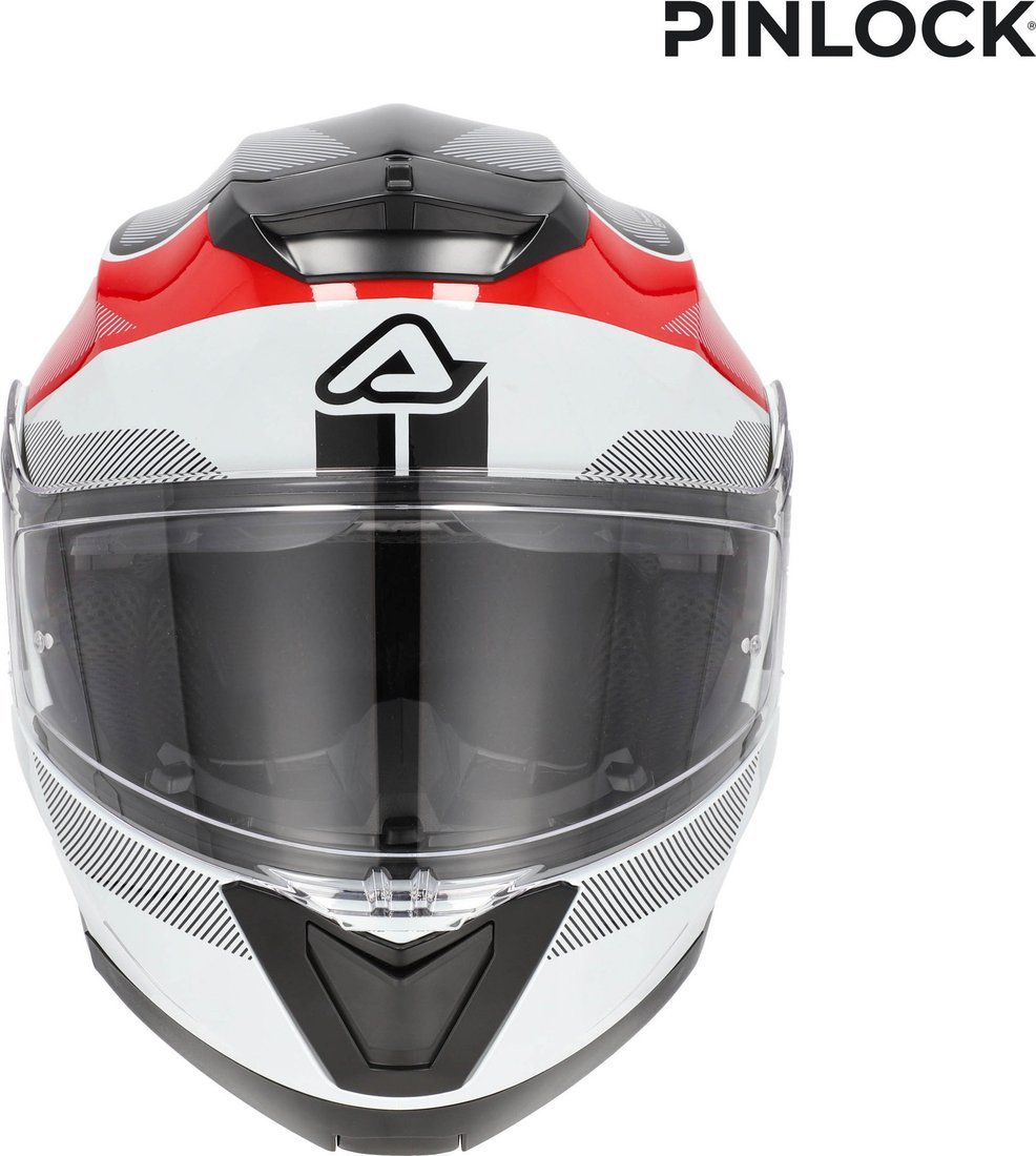 Мотошлем Acerbis Serel 22-06 0025201.239.068 (XL, белый/красный)