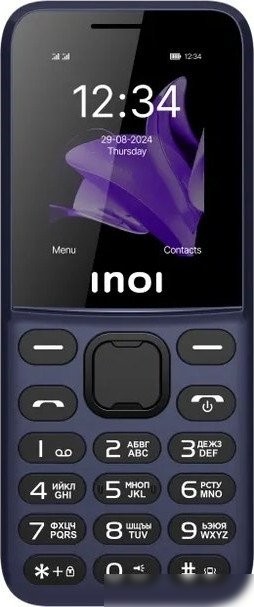 Кнопочный телефон Inoi 140 Classic Lite 4G (синий)