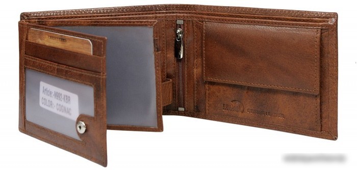 Кошелек Cedar Always Wild N992-KBR (Cognac)