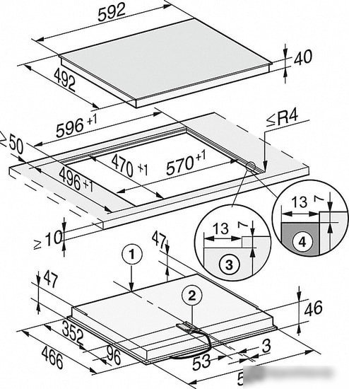 Варочная панель Miele KM 6520 FL