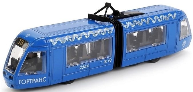 Игрушечный транспорт Технопарк Трамвай SB-17-51-WB(IC)
