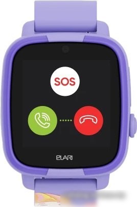 Детские умные часы Elari FixiTime Fun (сиреневый)