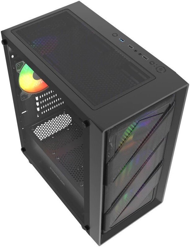 Корпус Powercase Mistral Micro EM21 CMMEM21B-L4